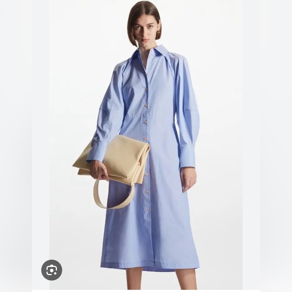 COS Light Blue Dress